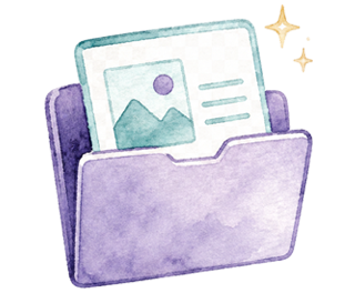 media kit folder icon